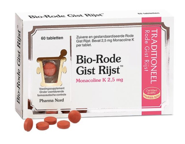 Pharma Nord Bio rode gist rijst (60 Tabletten)