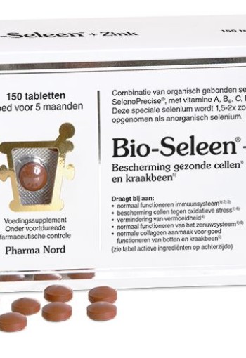 Pharma Nord Bio seleen & zink (150 Tabletten)