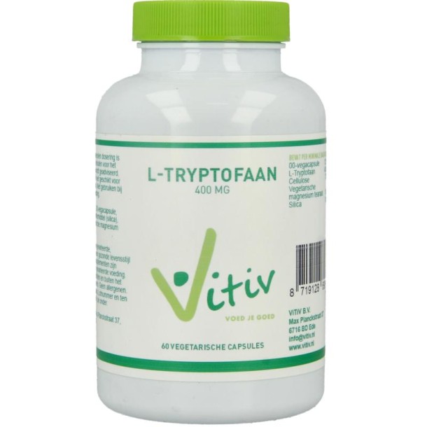Vitiv L-Tryptofaan (60 Vegetarische capsules)