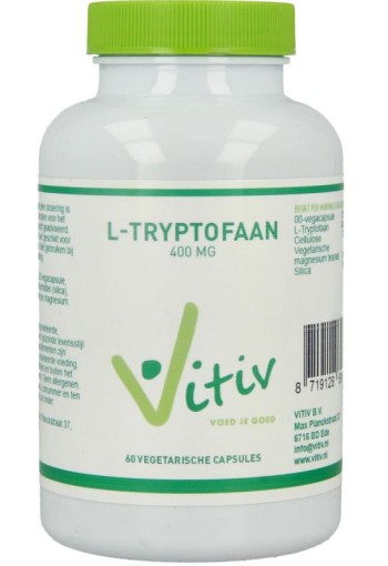 Vitiv L-Tryptofaan (60 Vegetarische capsules)