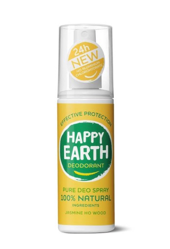 Happy Earth Deodorant spray jasmine ho wood (100 Milliliter)