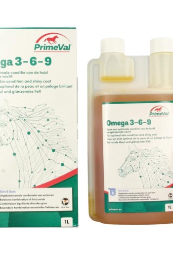 Primeval Omega 3-6-9 paard (1 Liter)