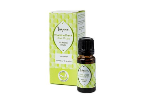 Laveen Olive drops vitamine D en K 10 Milliliter