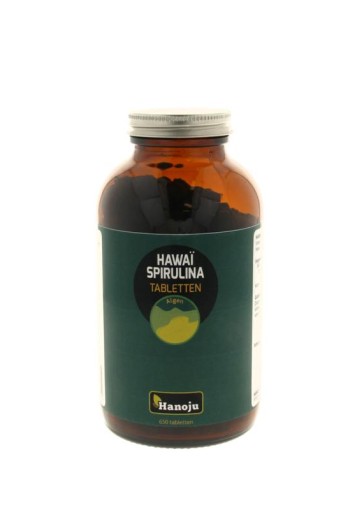 Hanoju Spirulina Hawaiiaans 500mg (650 Tabletten)