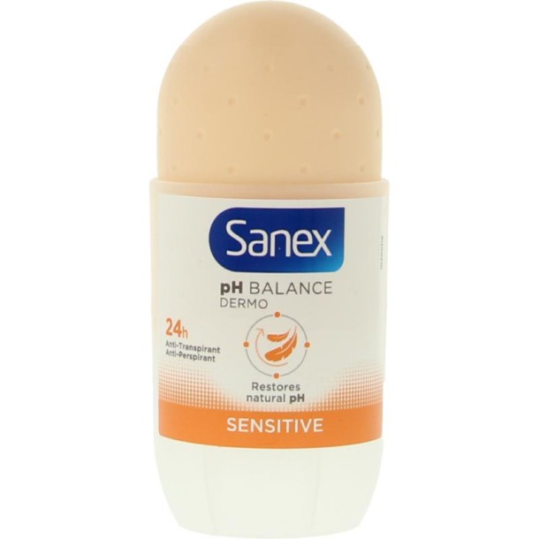 Sanex Deodorant dermo sensitive roller (50 ml)