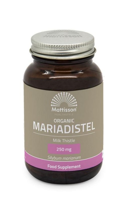 Mattisson Mariadistel 250mg organic bio (120 Vegetarische capsules)