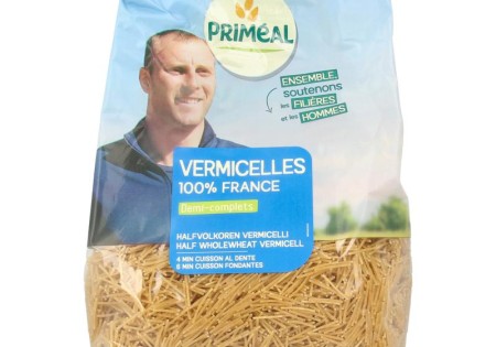 Primeal Vermicelli halfvolkoren bio (500 Gram)