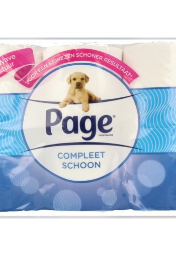 Page Toiletpapier compleet schoon (6 Stuks)