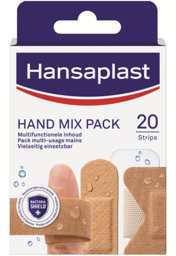 Hansaplast Hand mix pack pleisters (20 Stuks)
