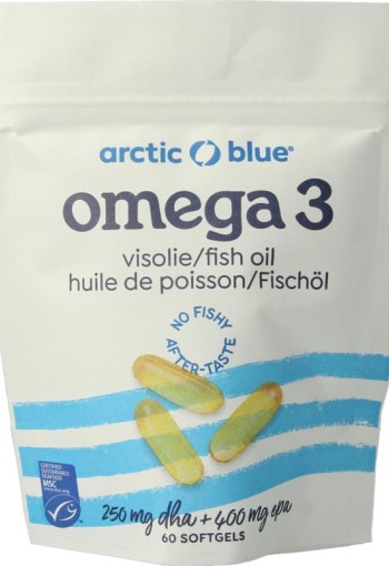 Arctic Blue Pure Alaska MSC visolie (60 Softgels)