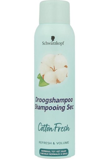 Schwarzkopf Droogshampoo cotton fresh (150 Milliliter)