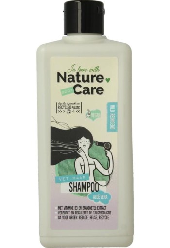 Nature Care Shampoo vet haar (500 Milliliter)