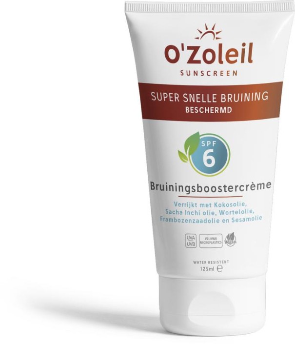 O'Zoleil Bruiningsbooster creme SPF6 (125 Milliliter)