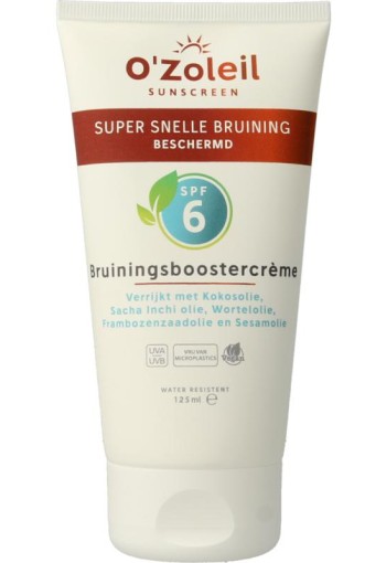O'Zoleil Bruiningsbooster creme SPF6 (125 Milliliter)