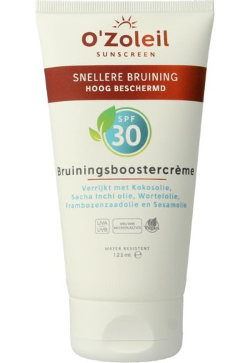 O'Zoleil Bruiningsbooster creme SPF30 (125 Milliliter)