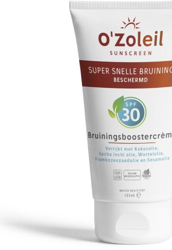 O'Zoleil Bruiningsbooster creme SPF30 (125 Milliliter)