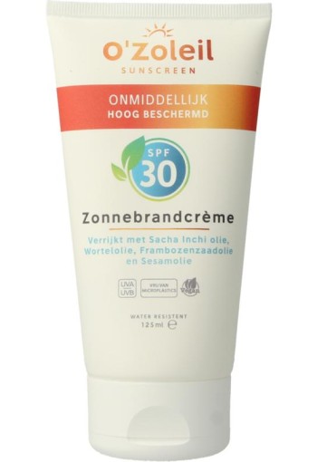 O'Zoleil Zonnebrandcreme SPF30 (125 Milliliter)