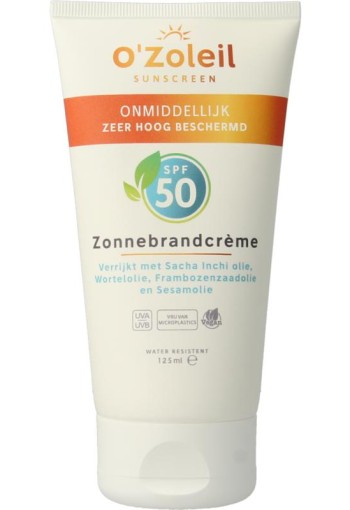 O'Zoleil Zonnebrandcreme SPF50 (125 Milliliter)