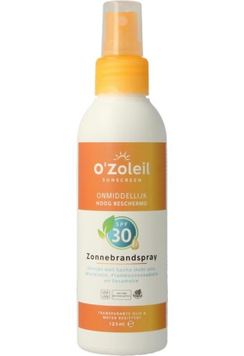 O'Zoleil Zonnebrandspray SPF30 (125 Milliliter)