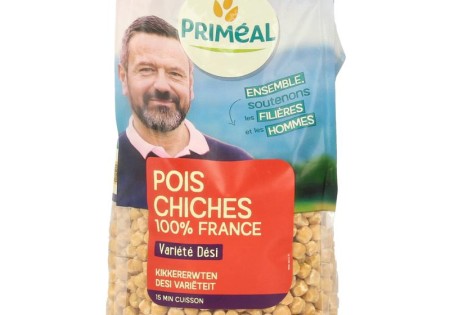 Primeal Kikkererwten desi uit Frankrijk bio (500 Gram)