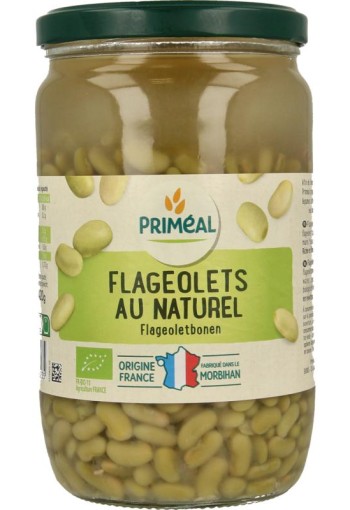 Primeal Groene bonen flageolets uit Frankrijk bio (660 Gram)