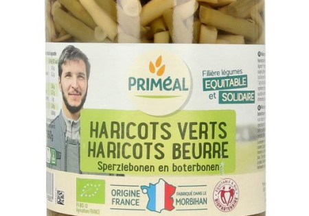 Primeal Sperziebonen en boterbonen uit Frankrijk bio (660 Gram)
