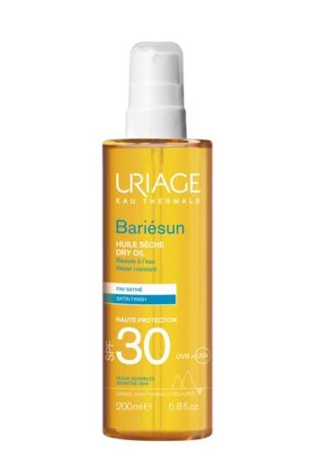 Uriage Sun droge olie SPF30 (200 Milliliter)