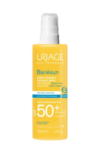 Uriage Sun spray ongeparfumeerd SPF50+ (200 Milliliter)