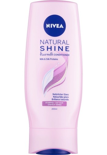 NIVEA Hairmilk Natural Shine Conditioner 200 ml