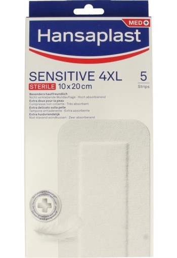 Hansaplast Pleisters sensitive 4XL (5 Stuks)