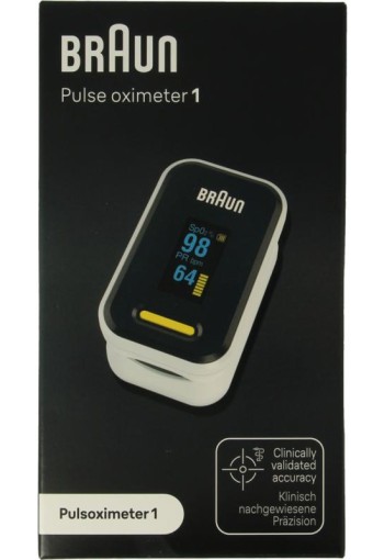 Braun Pulse oximeter (1 Stuks)