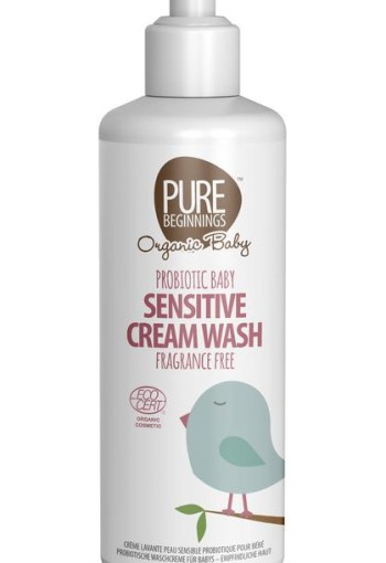 Pure Beginnings Probiotic baby sensitive cream wash (250 Milliliter)