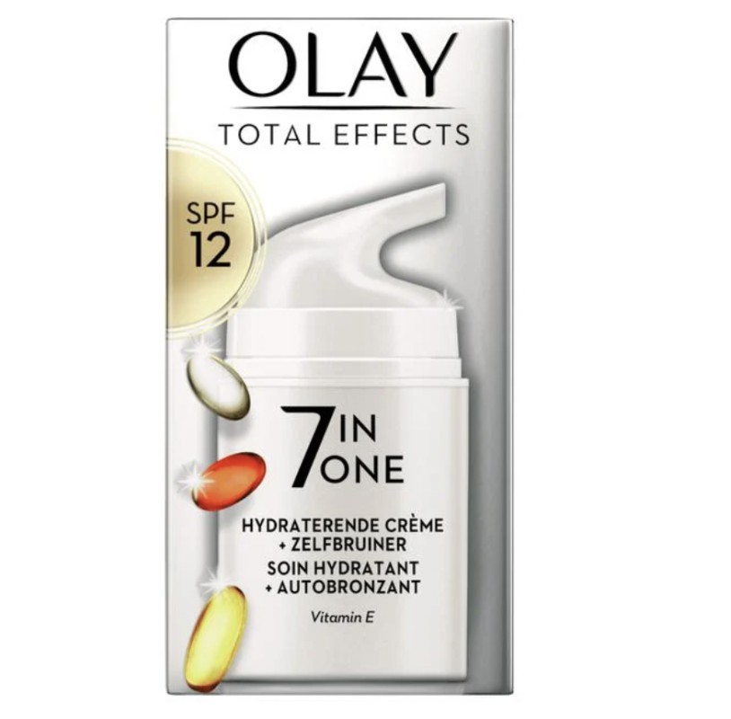 Ongrijpbaar karbonade Geletterdheid Olaz Total effects 7 in 1 dagcreme touch of sunlight (50 ml)