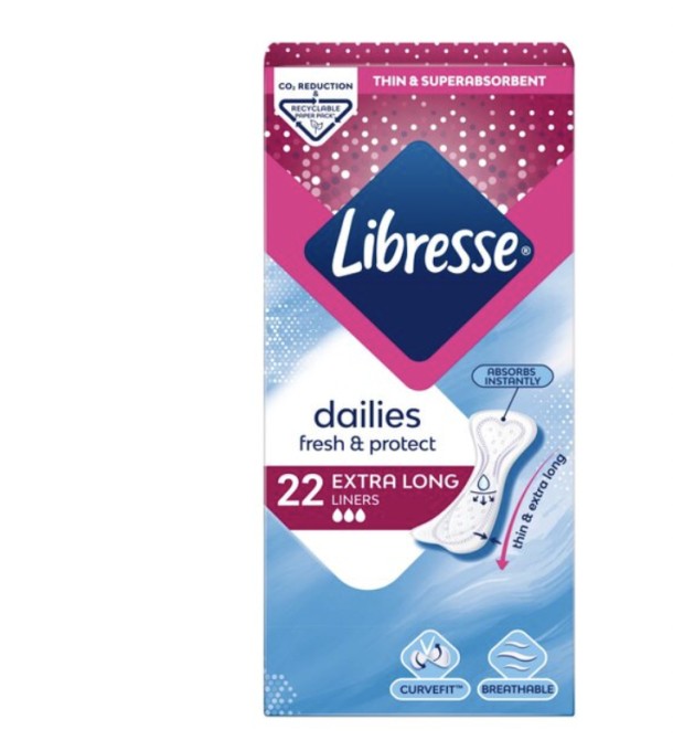 Libresse Extra Long inlegkruisjes