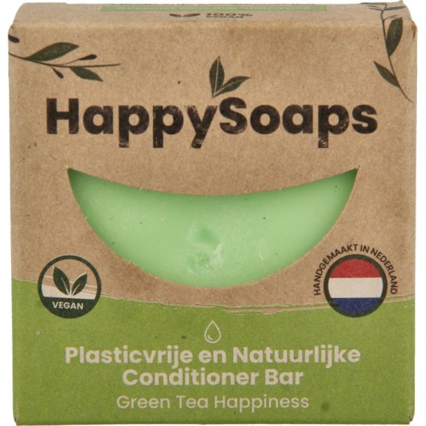 Happysoaps Conditioner bar green tea (65 Gram)