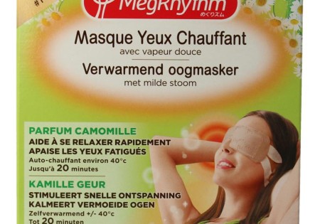 Megrhythm Warm oogmasker kamille (5 Stuks)