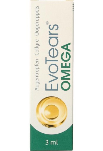 Evotears Evotears oogdruppels omega (3 Milliliter)