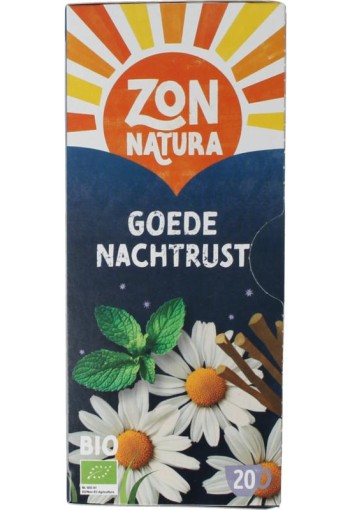 Zonnatura Goede nachtrust thee bio (20 Zakjes)