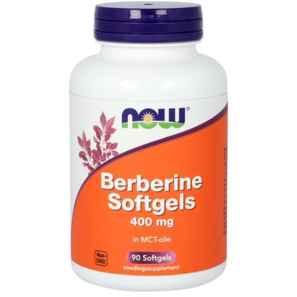 NOW Berberine 400mg (90 Softgels)
