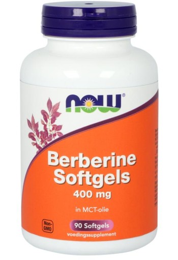 NOW Berberine 400mg (90 Softgels)