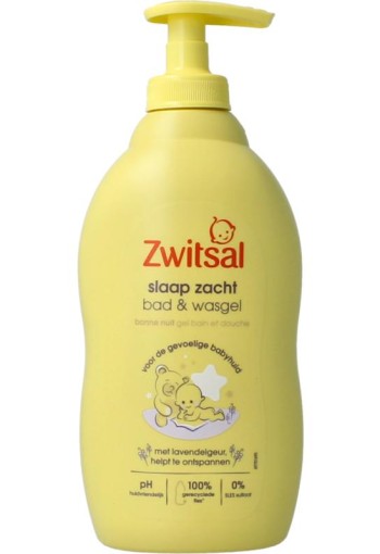 Zwitsal Bad/wasgel lavendel (400 Milliliter)