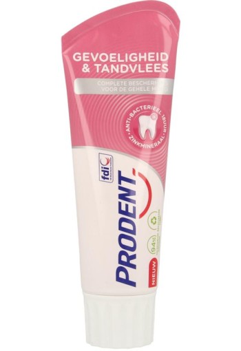 Prodent Tandpasta gevoelige tanden/tandvlees (75 Milliliter)