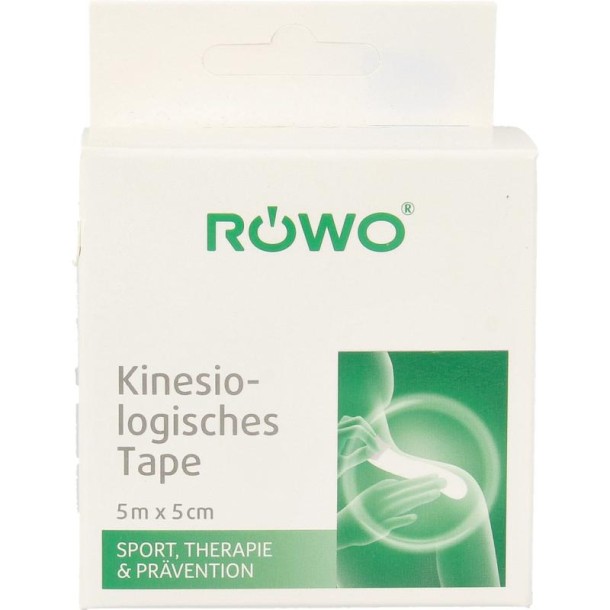Rowo Kinesiotape blauw 5cm x 5m (1 Stuks)