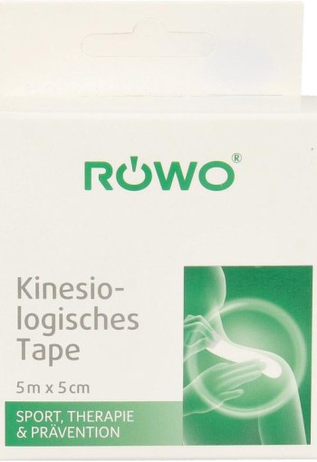 Rowo Kinesiotape blauw 5cm x 5m (1 Stuks)