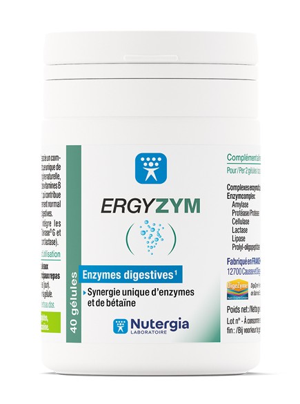 Nutergia Ergyzym (40 Capsules)