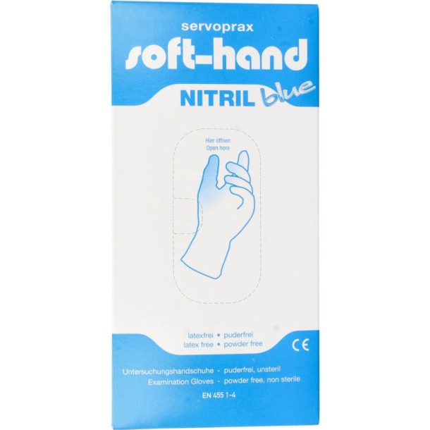Softhand Onderzoekhandschoen Nitril M (100 Stuks)