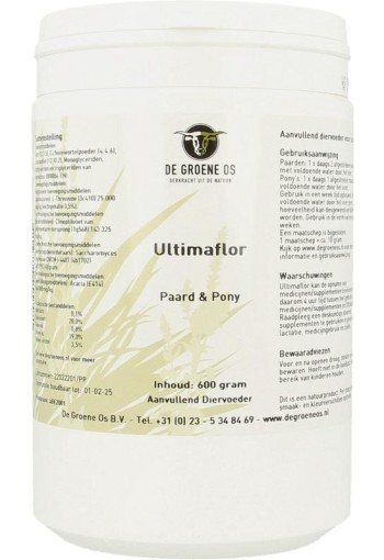 Groene Os Ultimaflor paard/pony (600 Gram)