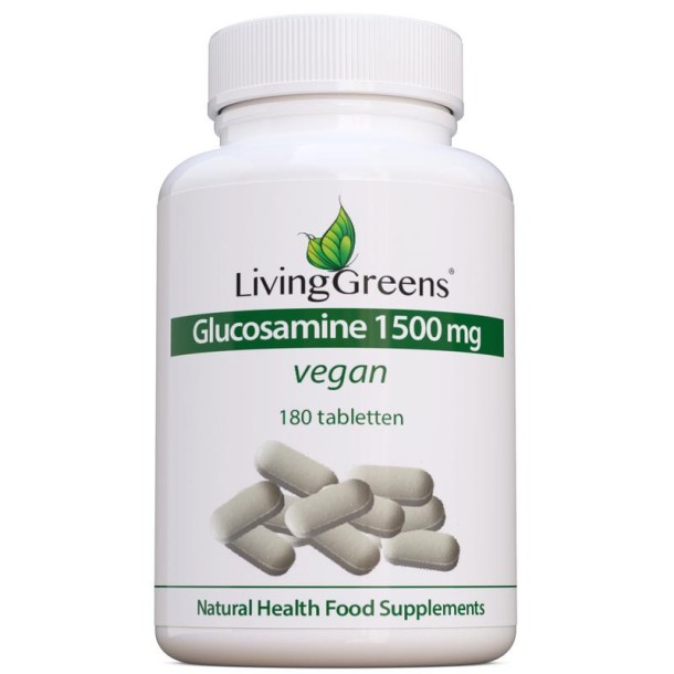 Livinggreens Glucosamine 1500 vegan (180 Tabletten)