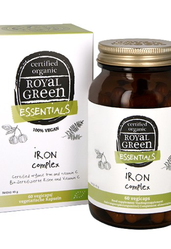 Royal Green Iron complex bio (60 Vegetarische capsules)