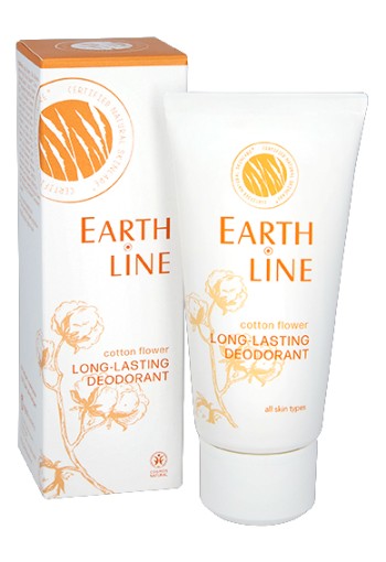 Earth Line Long lasting deodorant cotton flower (50 Milliliter)